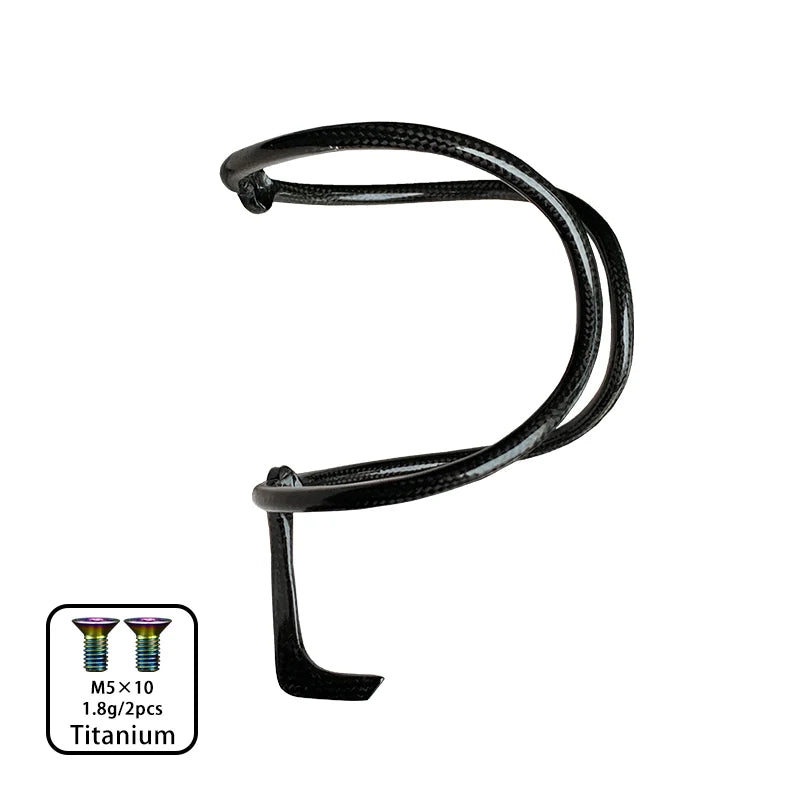 7/9g Ultralight Carbon Bottle Cage Bicycle Water Bottle Holder Road Bike MTB Matte/Glossy Cup Cycling Accessories Titanium Alloy