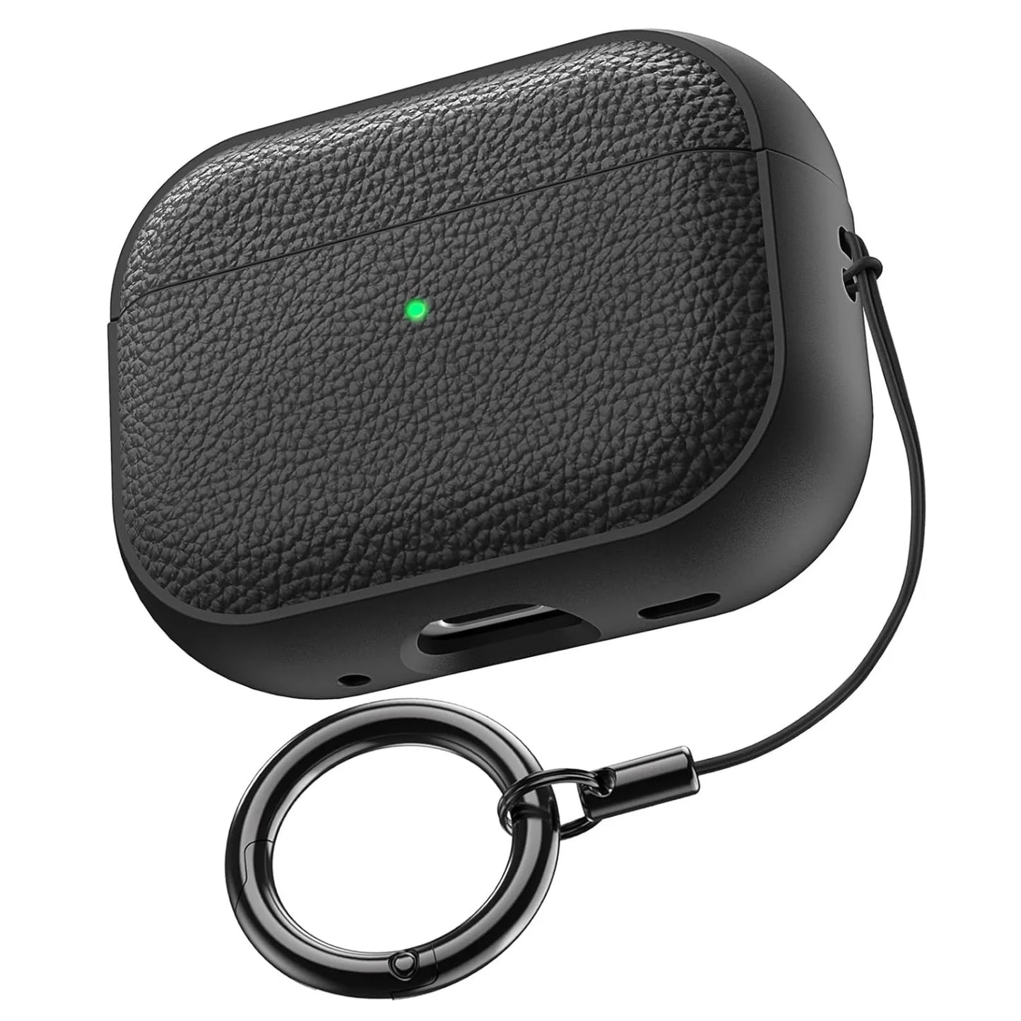 2025 Capa For AirPods Pro 3 Case Soft TPU Leather Design Protective Cover For AirPods 5 4 3 2 Pro 2 Pro2 Pro3 Cases With Lanyard
