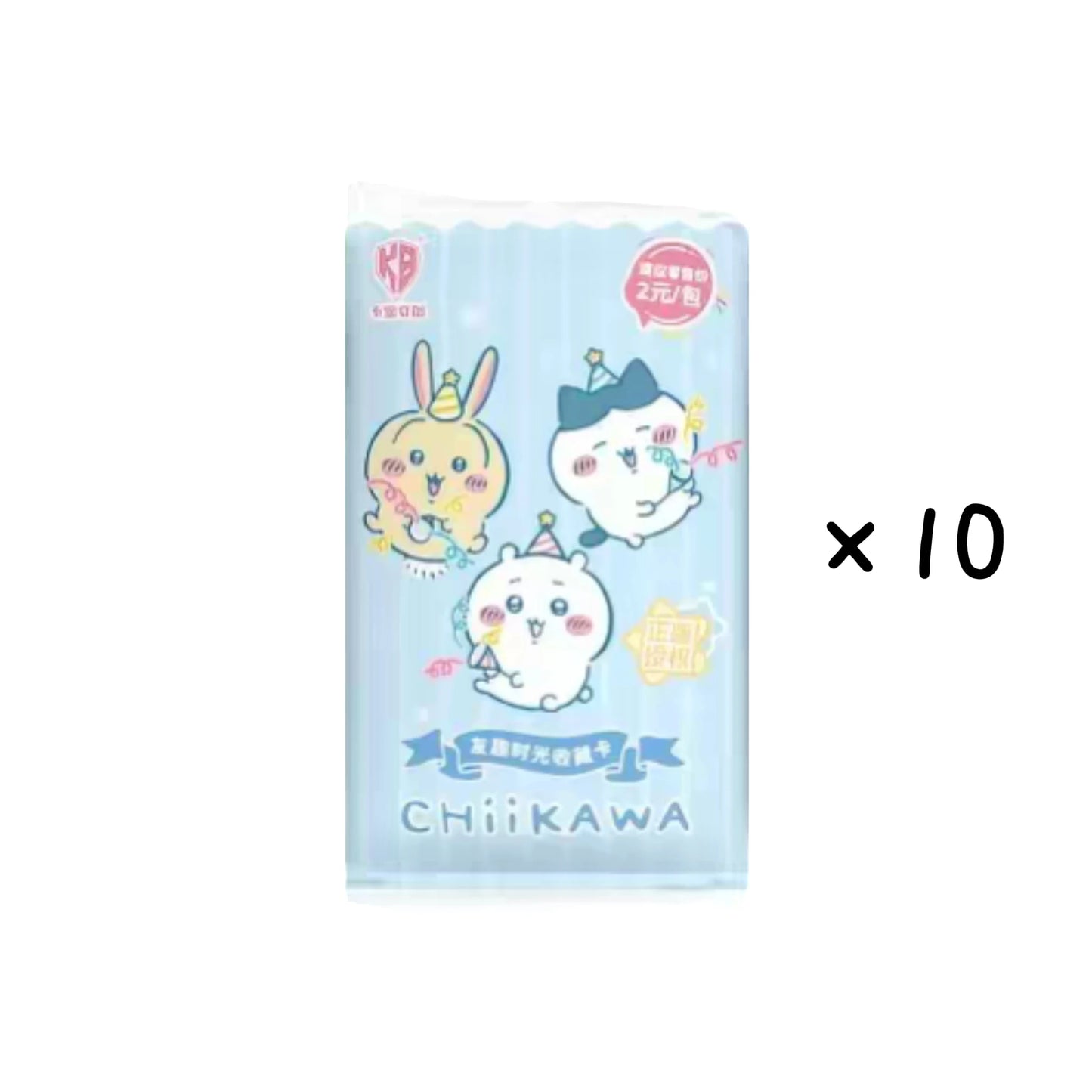 KABAO Original Chiikawa Collection Card Square Kawaii Character High Quality Anime Toy Card Cartoon Decorative Cute Collect Gift