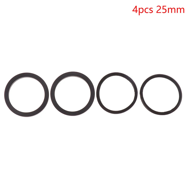 〔YY24〕4 Pcs PE Wear-Resistant Sealing Ring Motorcycle Mountain Road Bike Disc Brake Caliper Sealing Ring O-Ring Brake Piston