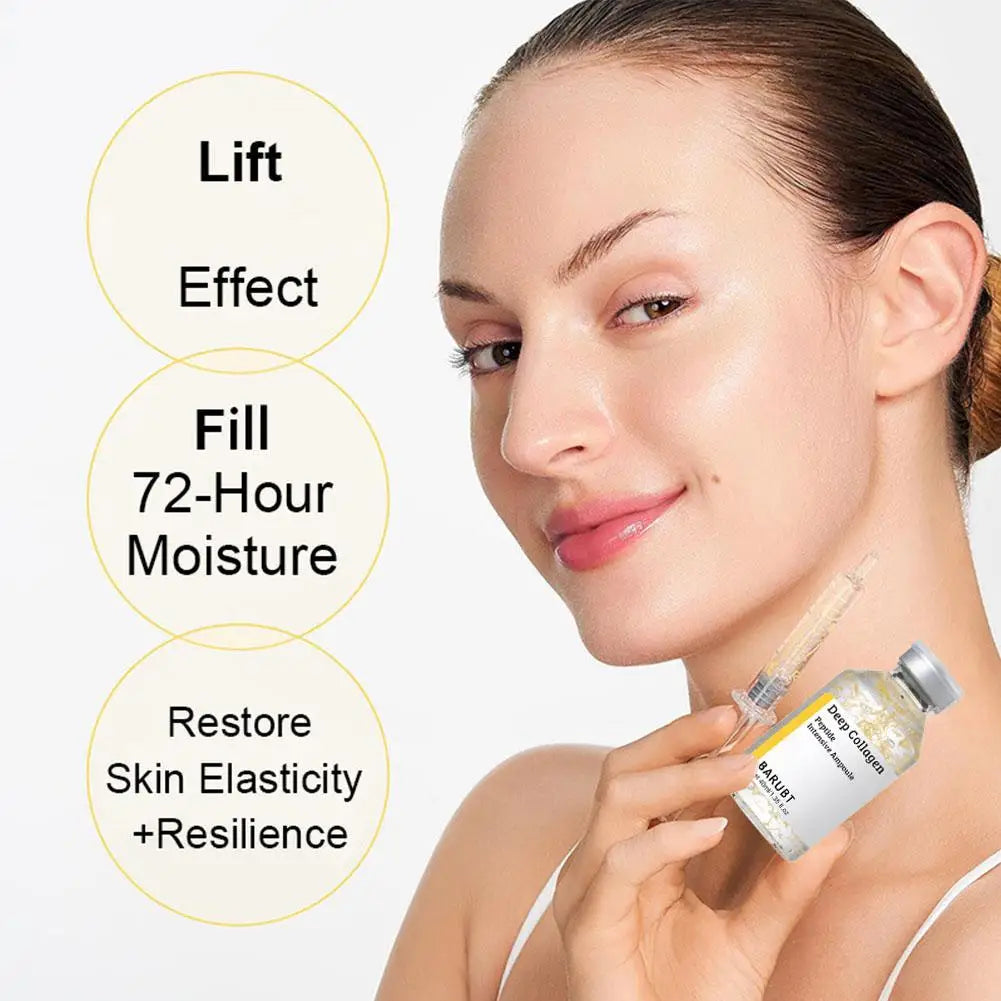 Deep Collagen Peptide Intensive Ampoule Essence Revitalizing Deep Moisturizing Glow Boosting Firming Nourishing Korean Skin Care