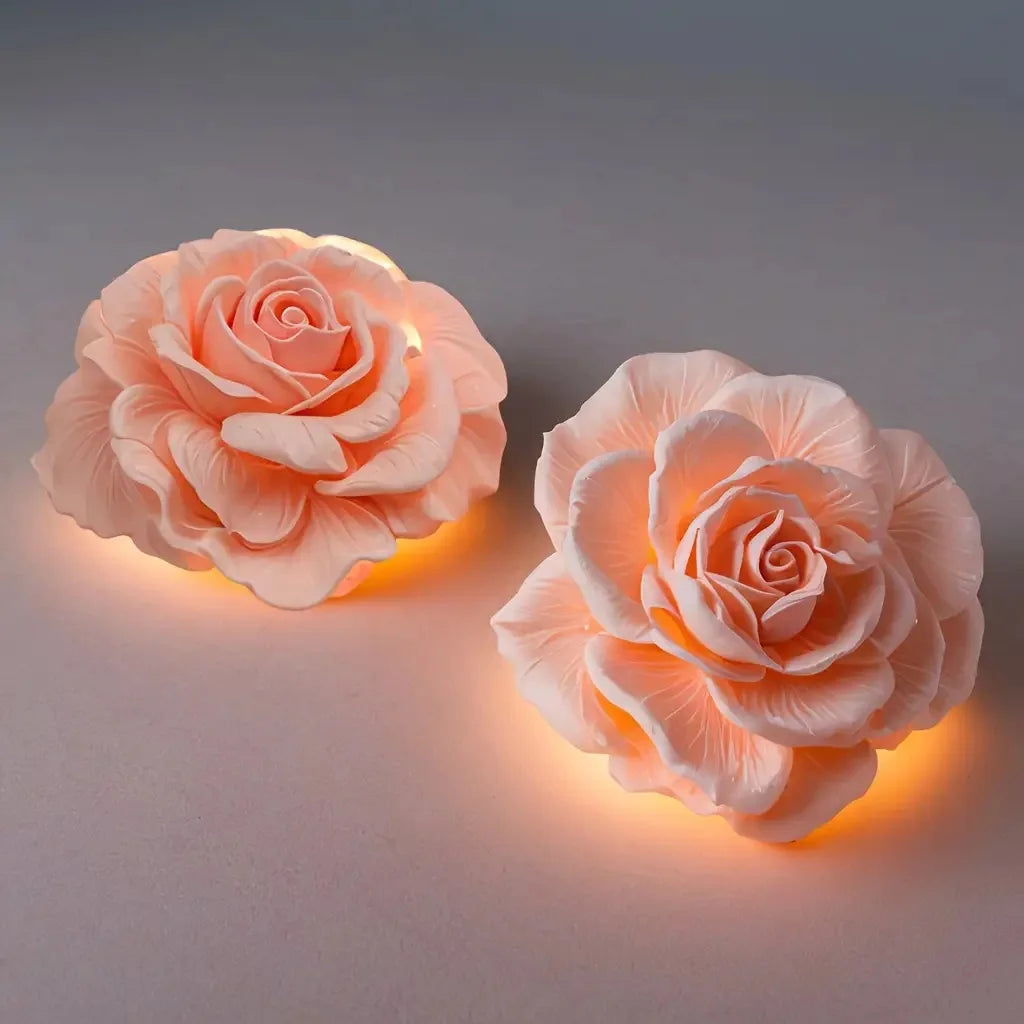 1 Piece 3D Elegant Rose Silicone Mold - Reusable Flexible Mold for Candles, Resin Art, Handmade Soap and Clay Making, Delicate Petal Design, Home Decoration, Valentine's Day Gift, Floral Shapes, Special Gift for Craft Enthusi