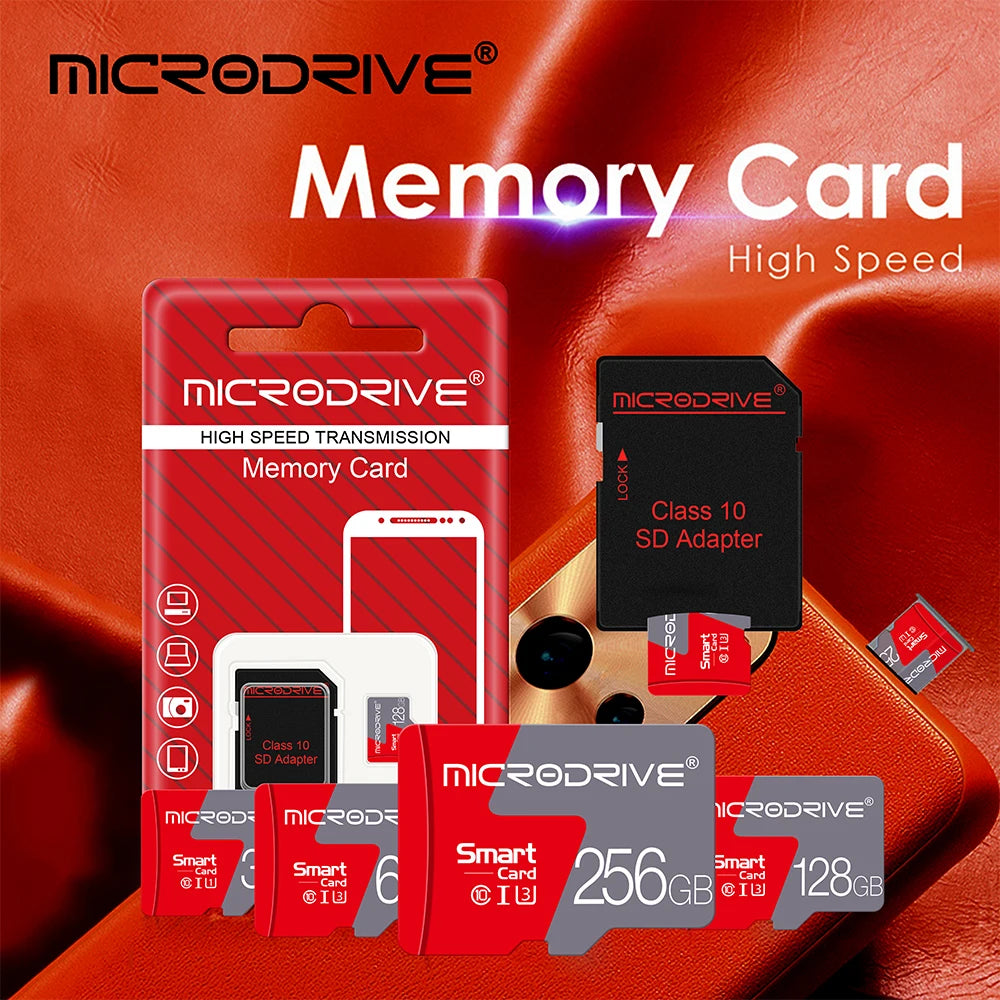 100% Original C10 micro tf sd card 1GB 2GB 4GB 8GB 16gb 32gb memory card 64gb 128gb flash TF card 256gb cartao de memoria
