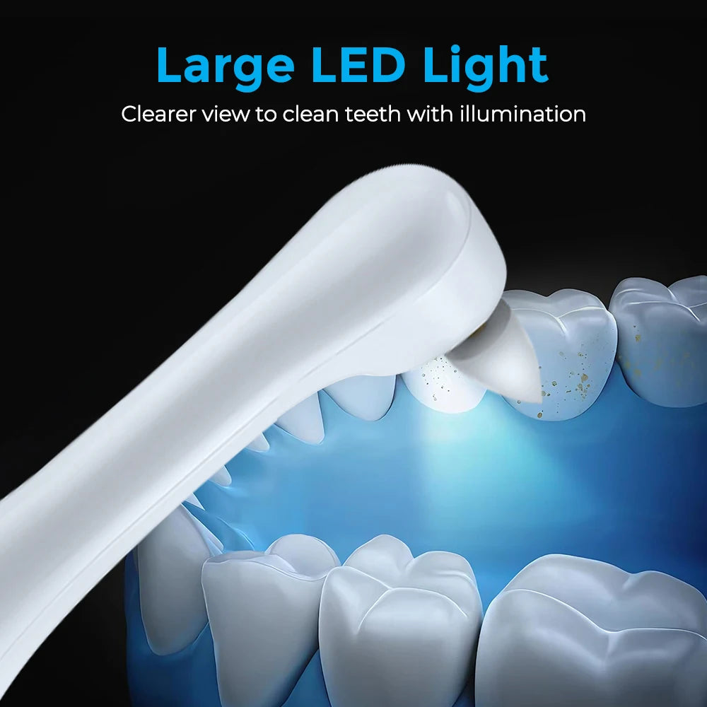 5 In 1 Electric Tooth Polisher USB Rechargeable Dental Scaler Toothbrush Tartar Plaque Calculus Remover Cleaner Teeth Whitening