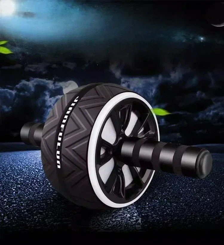 Ab Roller Wheel Non-Slip Abdominal Training Roller Core Workout Home Gym Fitness Equipment for Men Women
