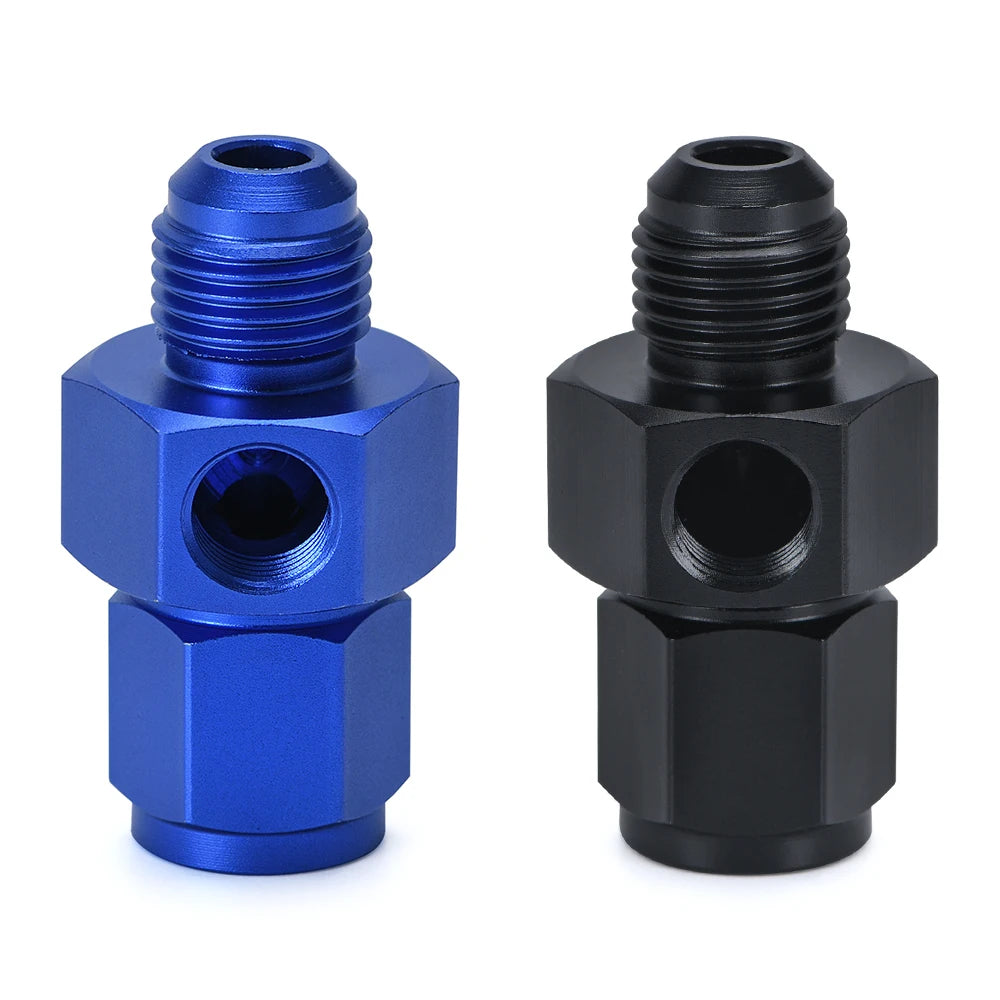 PQY - New AN-6 (AN6) Male to Female 1/8" NPT Gauge / Sensor Side Port Adapter  PQY-SL9192-06