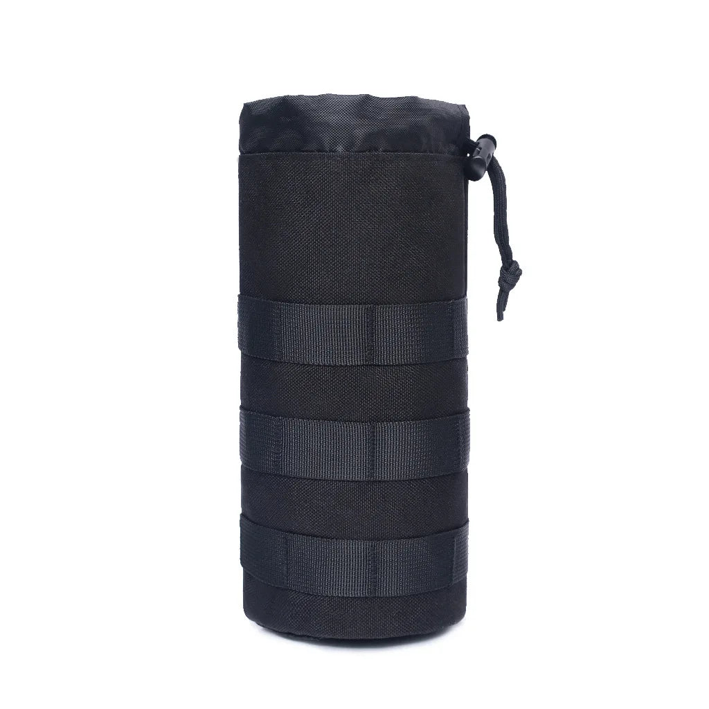 Travel Tactical Molle Water Bottle Bag Pouch Holder Camping Hiking Cycling Fishing Hunting Water Bottle Kettle Carrier