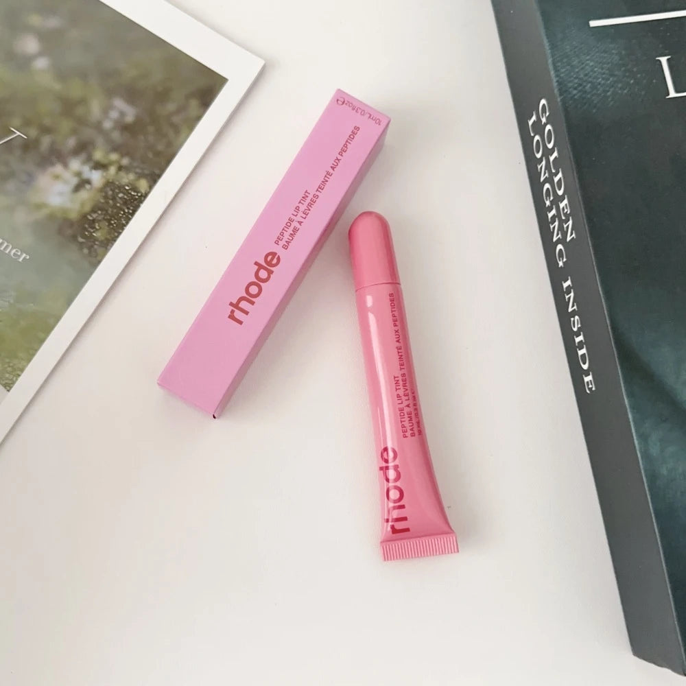 Rhode New Lip Stick Lip GlossesPocket Blush Lip Cheek Hydrating Glazing Mist Natural Rouge Powder Blush Cream Cheek Makeup Bag