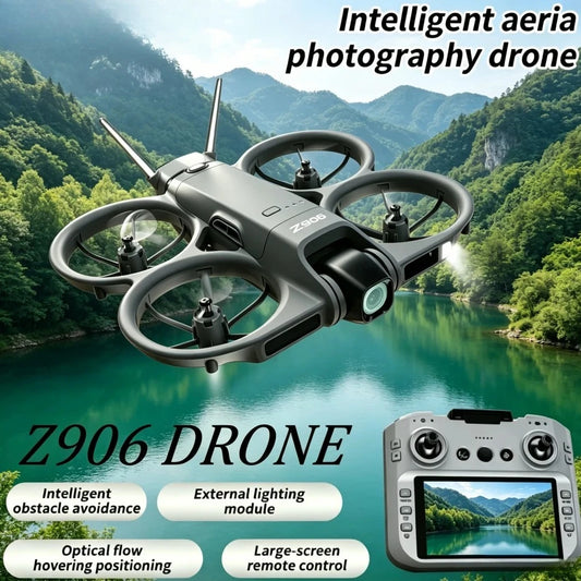 Original Z906 Drone 8KHD Camera 6Axis Gyro 4Side Induction Obstacle Avoidance Optical Flow Positioning Hover Smart RC Quadcopter