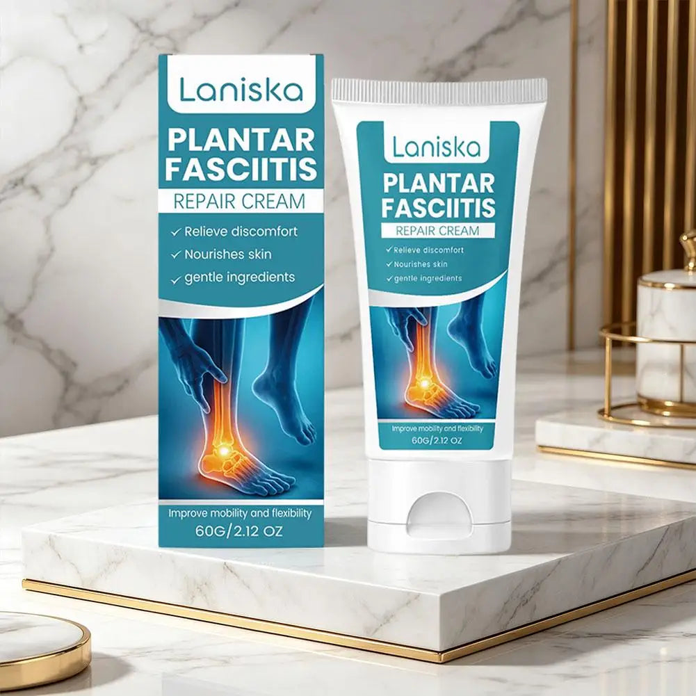 Natural Plantar Fasciitis Relief Cream for Heel Spurs Achy Feet Treatment Legs Gel Cream Cooling Refreshing Moisturizing Care