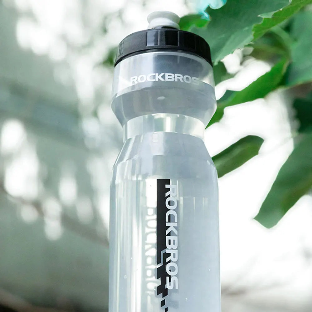 ROCKBROS Bicycle Water Bottle 750ML PP5 Plastic For Outdoor Running Climbing Sports Squeeze Mug Cycling Kettle Portable Bike Cup