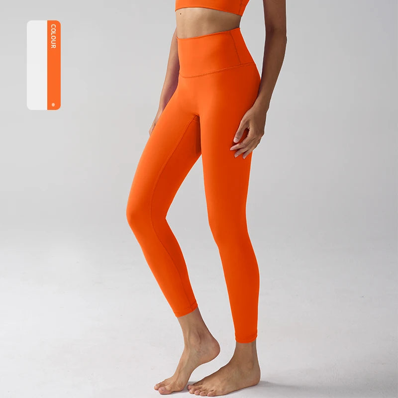 High Waist Naked Feeling Leggings Women Fitness Running Yoga Leggings Pants Energy Gym Tight Leggings Casual Workout Leggings