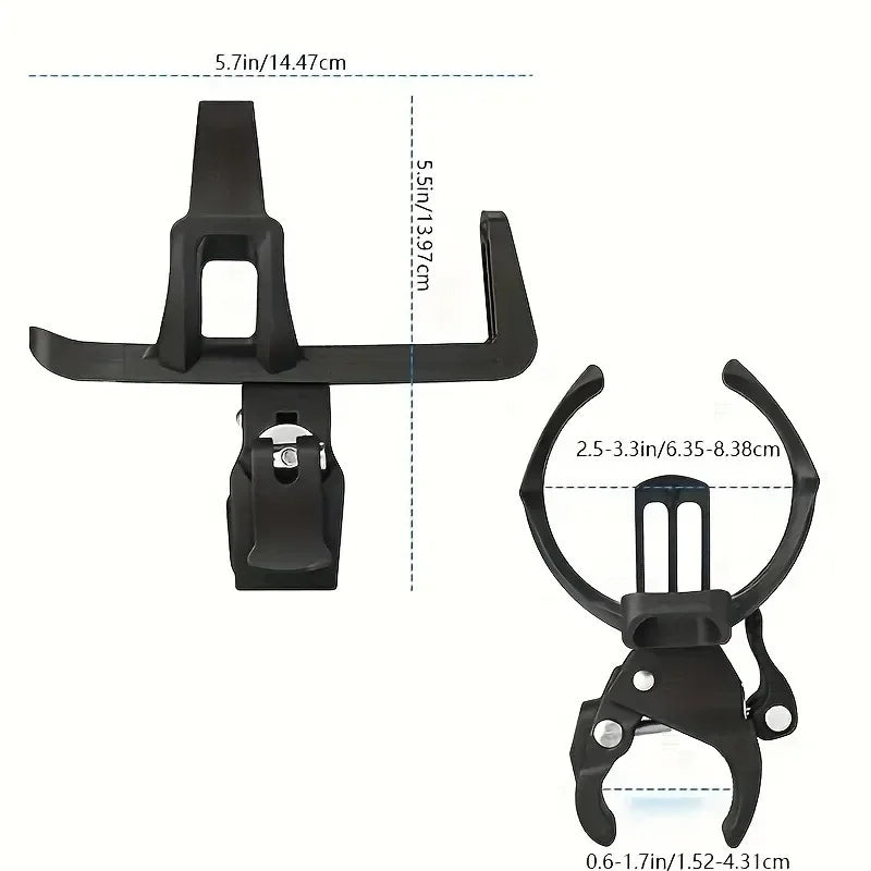 Bicycle Water Bottle Holder Cycling Equipment Accessory 360Degree Rotating Cup Holder for Bicycle Electric Scooter Mountain Bike