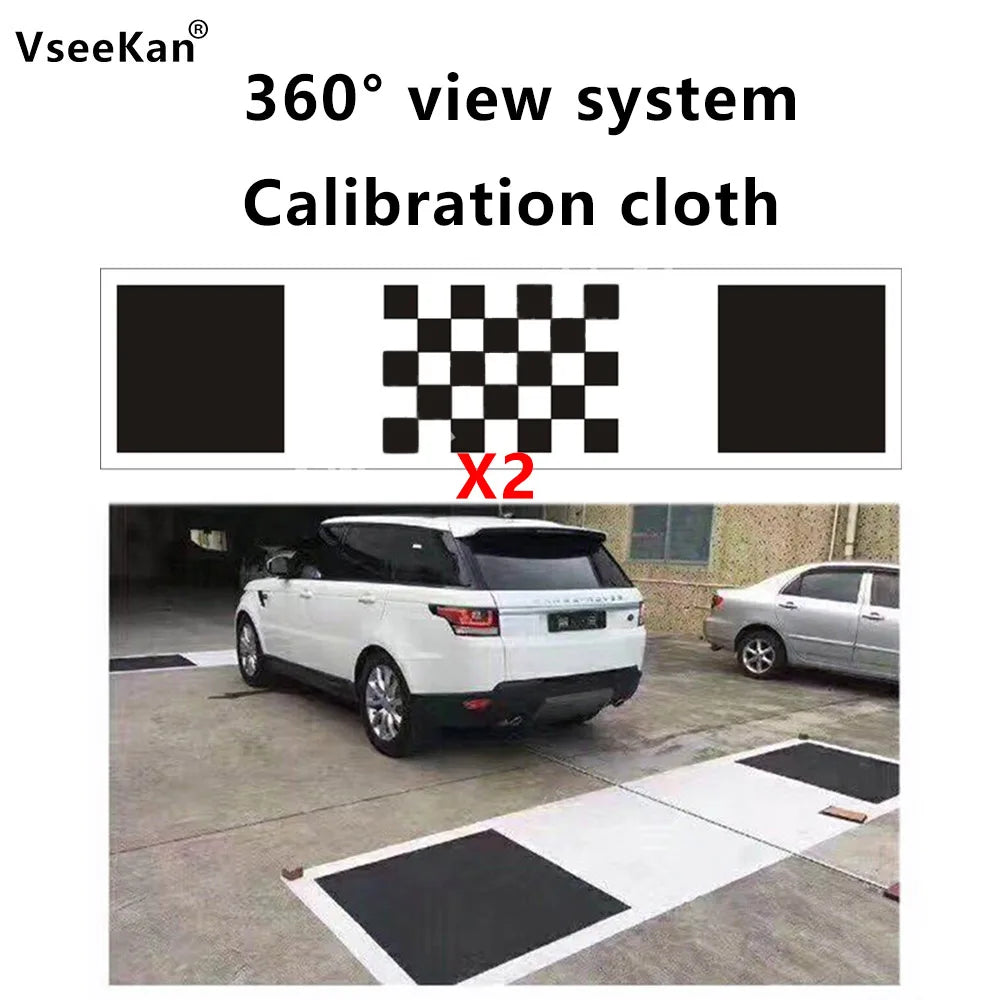 Automatic Completion Calibration Cloth for Car 360° Panoramic Image System Debugging Cloth