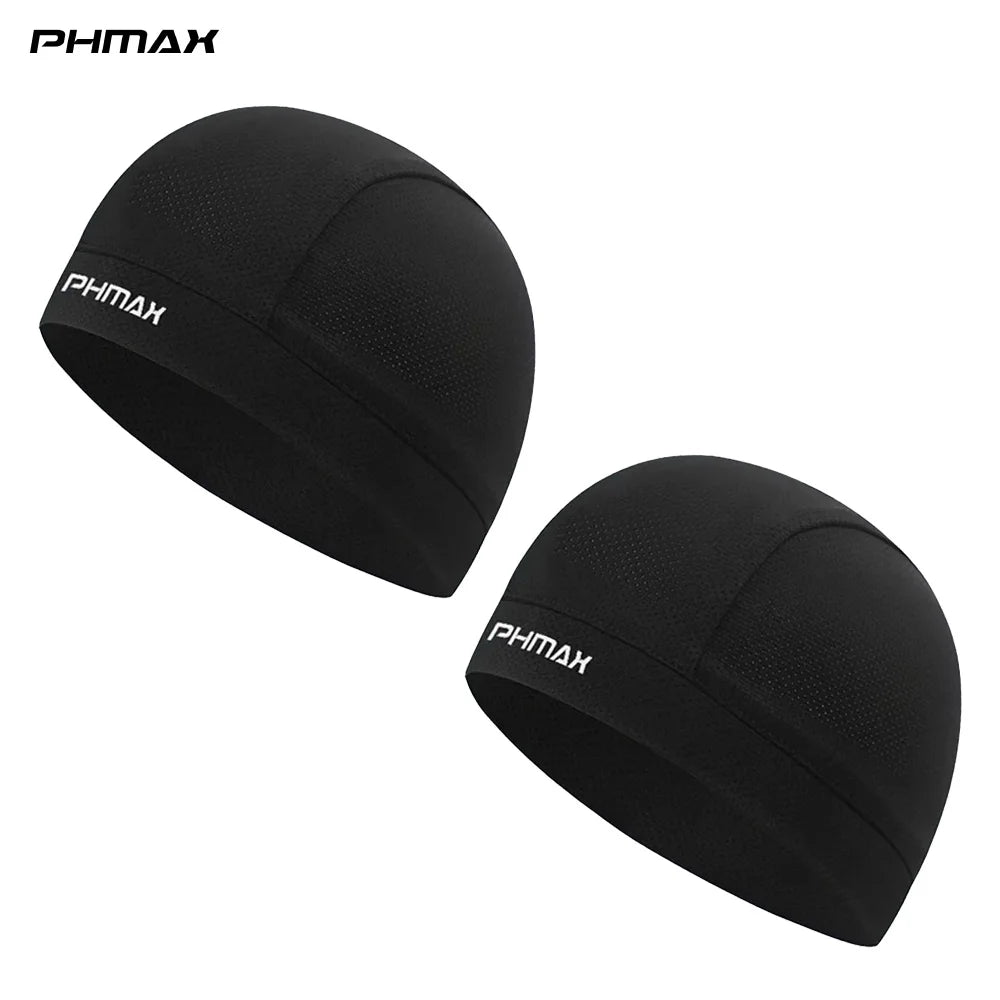 PHMAX Ice Silk Cycling Cap Mesh Breathable Ice Cool Sports Cap Sun Protection Cycling Cap Bicycle Mask Sports Headband