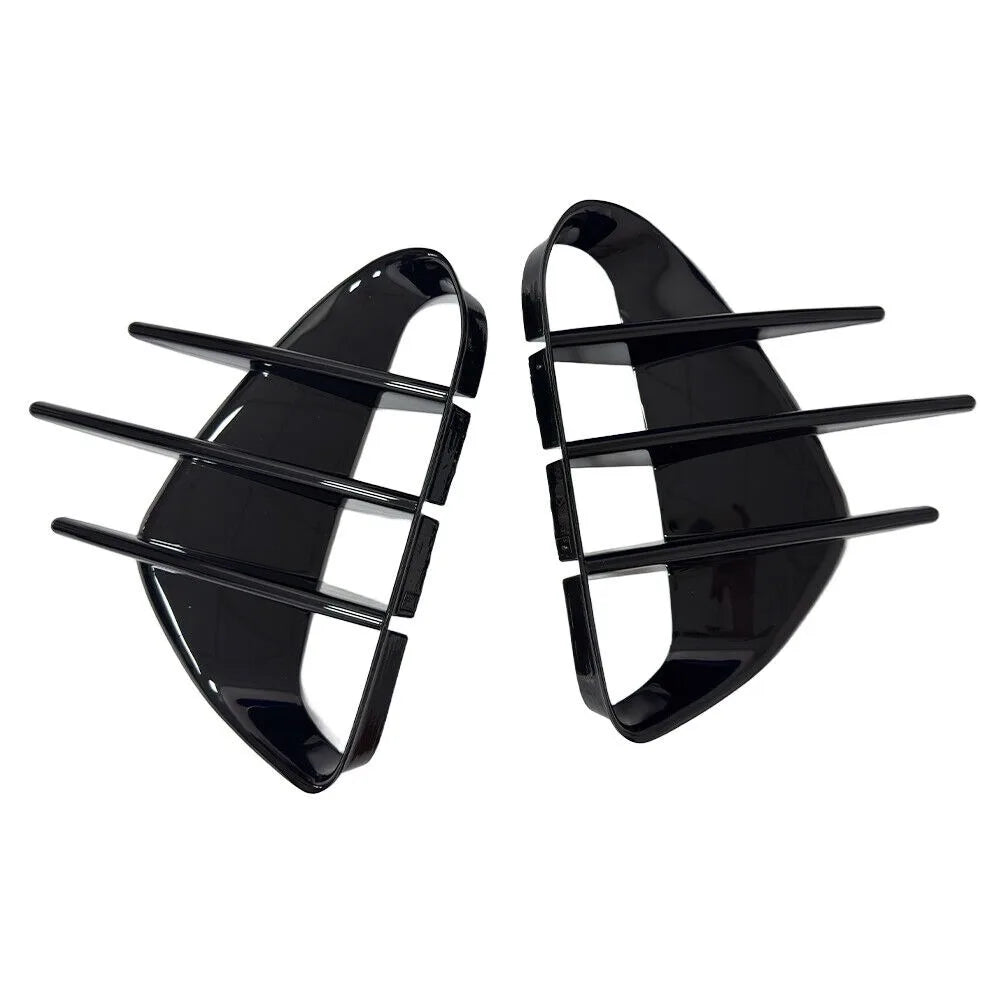 2PCS For KIA Stinger 2018-2023 Car Front Rear Bumper Spoiler Fender Side Vent Cover Canard Splitter Trim Auto Accessories