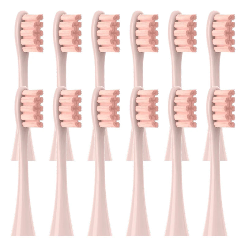 12PCS Replacement Brush Heads for Oclean X/ X PRO/ Z1/ F1/ One/ Air 2 /SE Sonic Electric Toothbrush DuPont Soft Bristle Nozzles