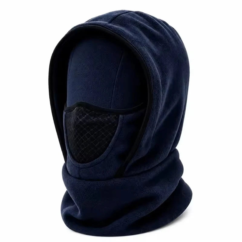 Winter Balaclava Face Mask, Windproof Thermal Hooded Scarf for Skiing Cycling Fishing, Cold Weather Sports Gear, Christmas Gift