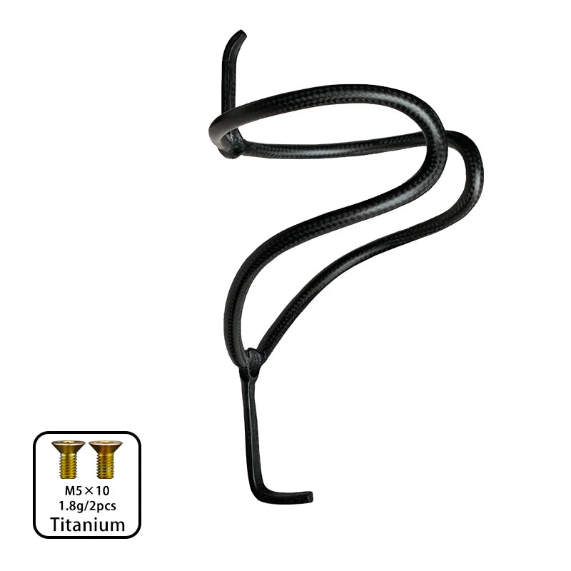 7/9g Ultralight Carbon Bottle Cage Bicycle Water Bottle Holder Road Bike MTB Matte/Glossy Cup Cycling Accessories Titanium Alloy