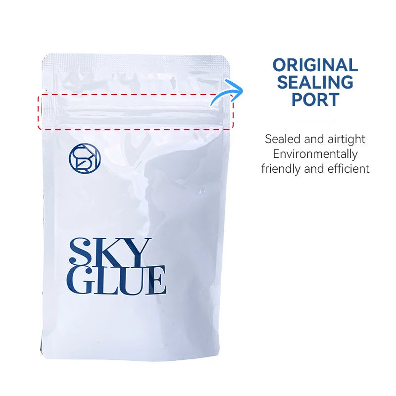 5ml Korean Original Sky Glue S Plus Black Red Blue White Cap Lash Adhesive Low Irritation Quick Drying Eyelash Extension Glue