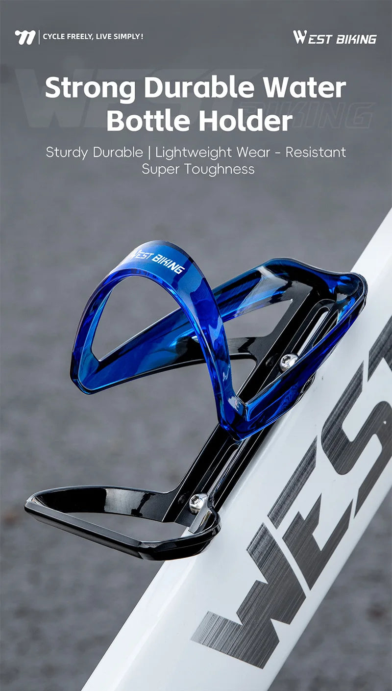 WEST BIKING Bicycle Bottle Cage Lightweight High Toughness Cycling Water Bottle Holder Drink Cup Stand MTB Road Bike Accessories