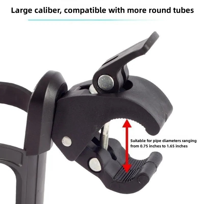 Motorcycle Bicycle Water Bottle Holder Multifunctional Baby Stroller Outdoor Cycling Universal Cup Rack Bicycle Accessories