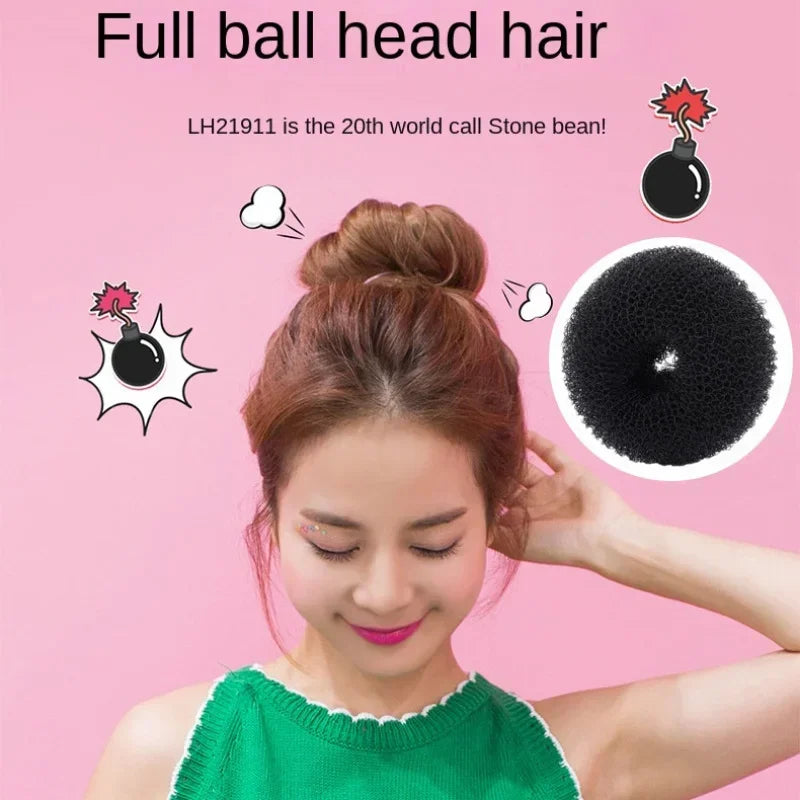 Magic Hair Bun Maker Donut Foam Sponge Easy Big Ring Hair Styling Tools Products Hairstyle Women Girls Hair Accessories