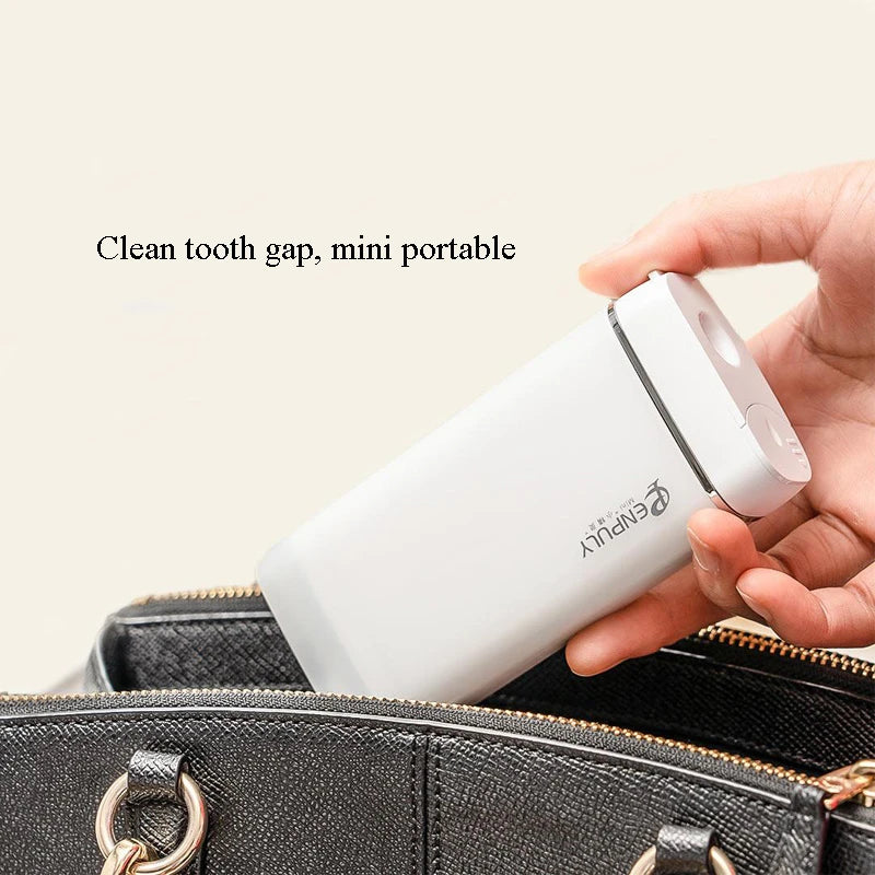 ENPULY Oral Irrigator M6 Plus Portable Dental Irrigator bucal Ultrasonic waterpulse teeth Oral Tooth Cleaner Teeth Water Flosser
