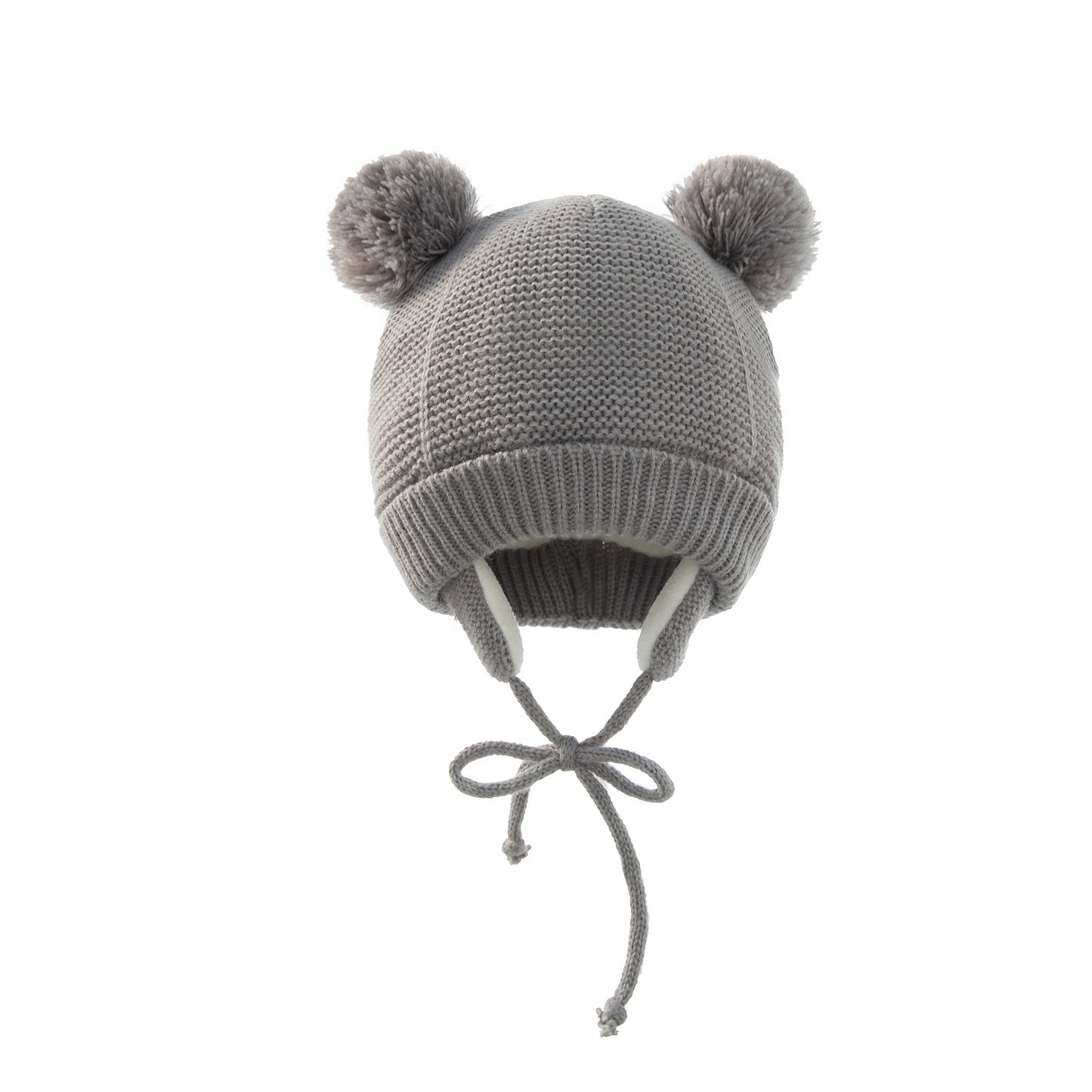 Winter Baby Stuff Hat for Boy Girls Accessories Knited Cap Kids Hat Fleece Warm Gloves Thick Winter Ear Kids Hat Baby Bonnet