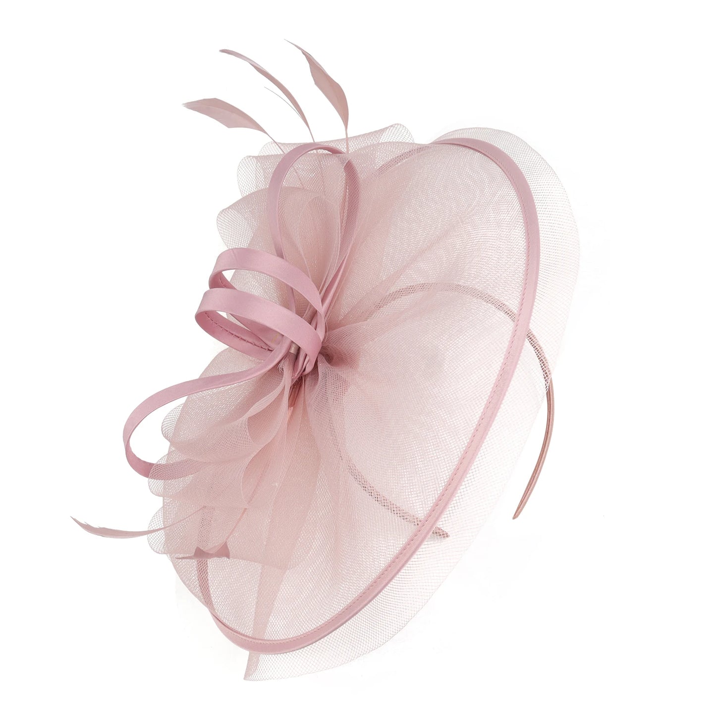 Wedding Accessories Formal Dresses Mesh Fascinator Hats Headwear Kentucky Derby Headpiece for Ladies Hair Accessories Ｗomen