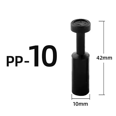 Pneumatic Connector Quick Plug Plastic Plug Pipe Plug PP PPF 4mm 6mm 8mm 10mm 12mm 14mm 16MM Air Hose Sealing Connector