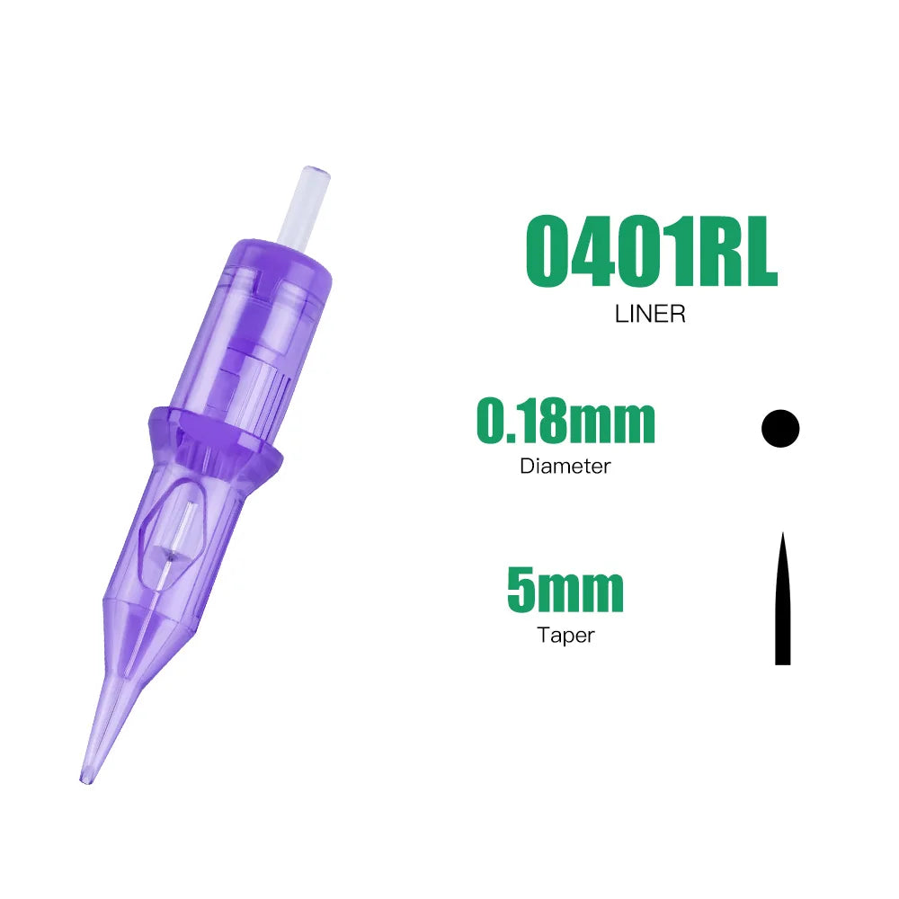 Mast PRO SMP Tattoo Cartridge Needles PMU Art Makeup Needle 1RL 3RL Round Liner Permanent Makeup for Eyeliner Lip Tattoo Supply
