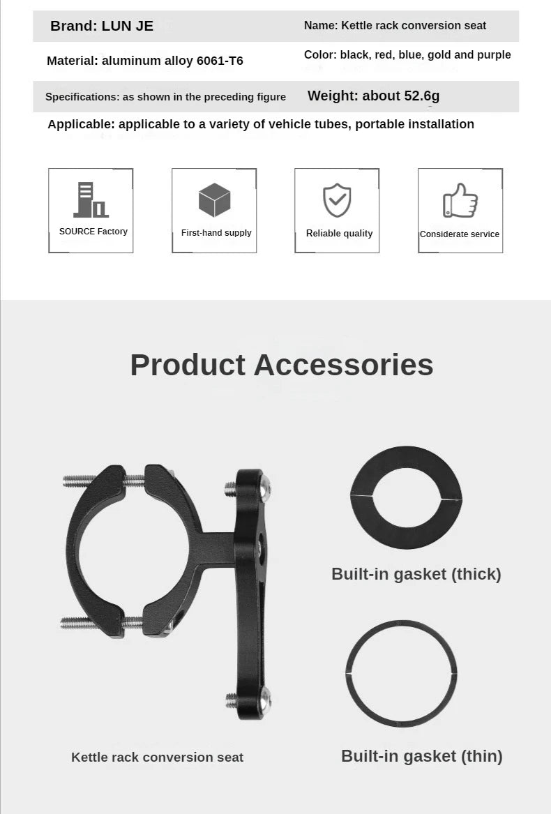 MTB Water Bottle Holder Lightweight Bicycle Cup Cage Rack Mtb Mountain Road Aluminum Alloy Bike Accessories