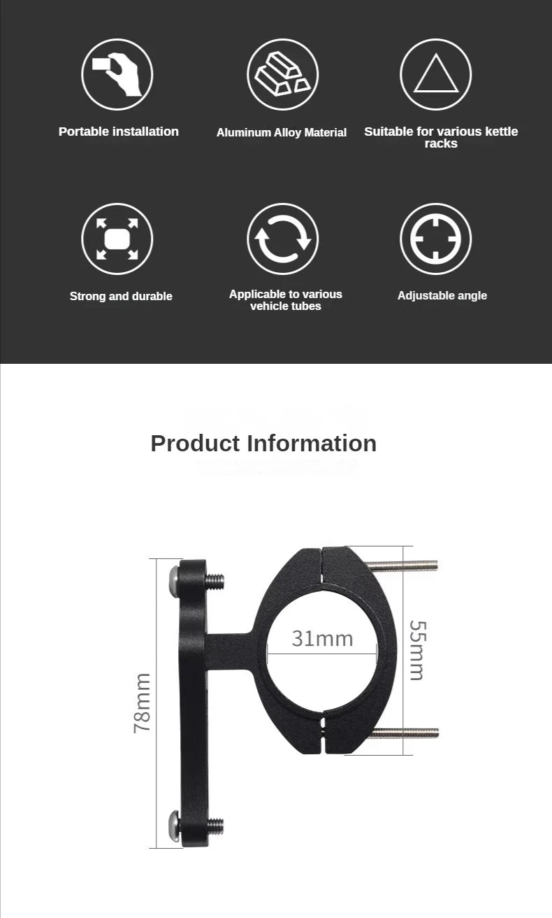 MTB Water Bottle Holder Lightweight Bicycle Cup Cage Rack Mtb Mountain Road Aluminum Alloy Bike Accessories