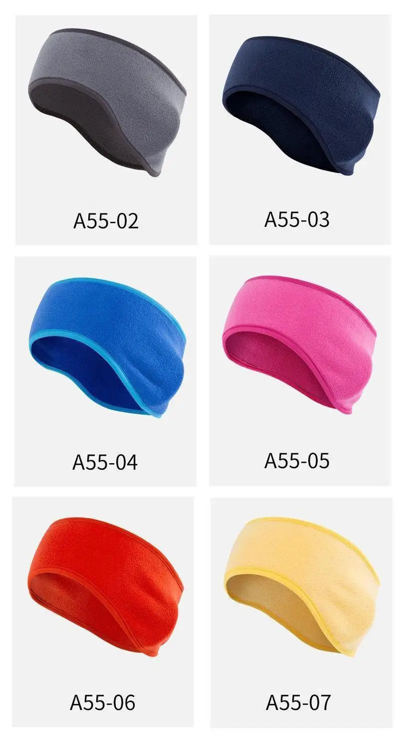 Winter Headband for Running Cycling Head Warmer for Man Winter Accessories Ear Protection Against Cold Headwarmer Winter Sweat