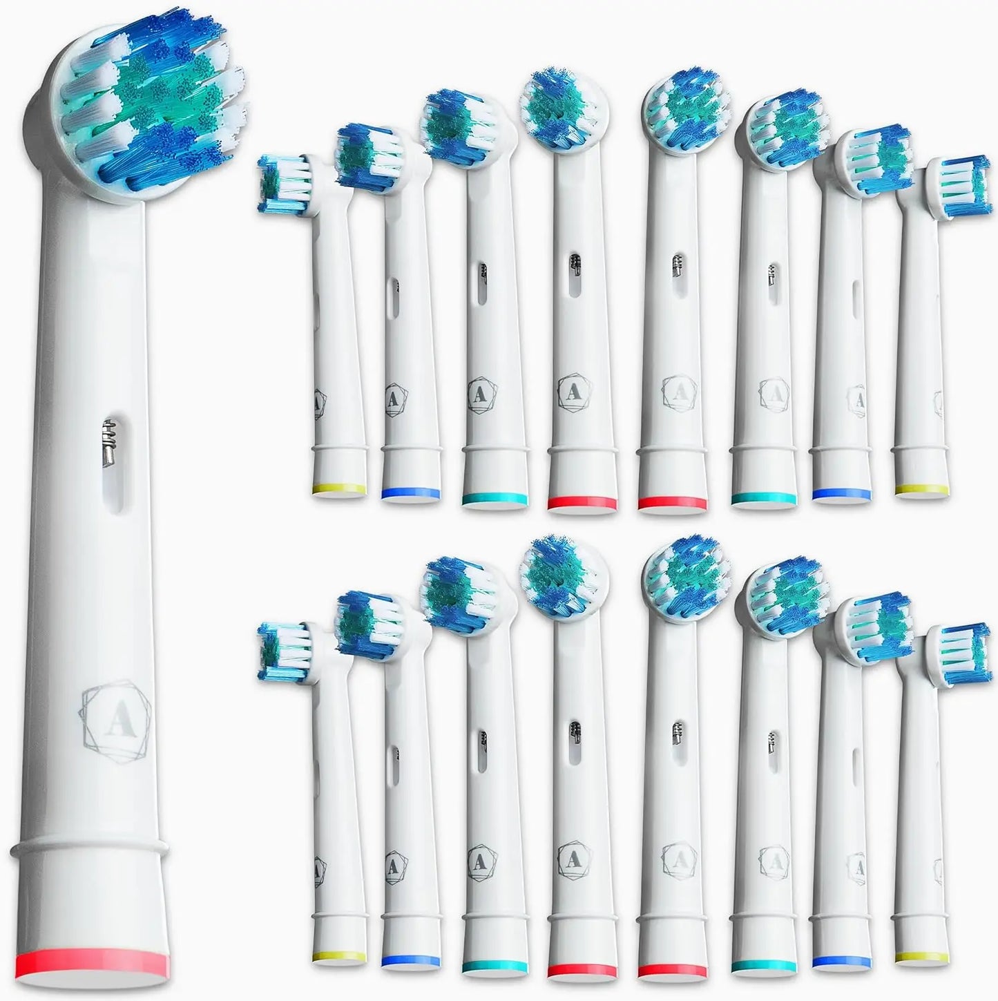 4/8/16 Pcs Electric Toothbrush Replacement Head Soft Dupont Bristle Tooth Brush Heads For Oral B Toothbrush Nozzles SB-17A