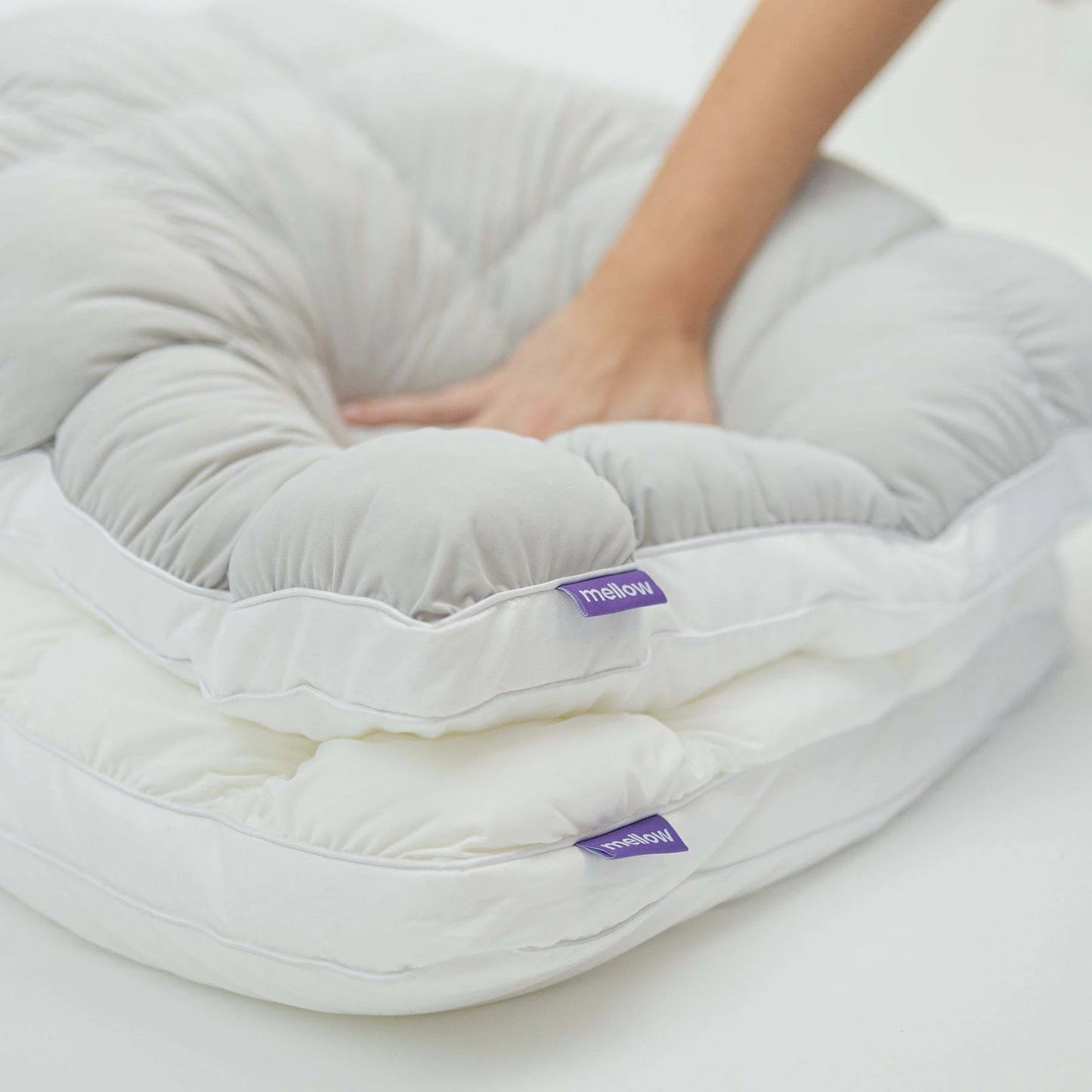 Guest Room Cloud Bread Puff Pillow Fluffy Quilted Dome Down Alternative Fill Nylon Shell Hotel Style Soft Pillow