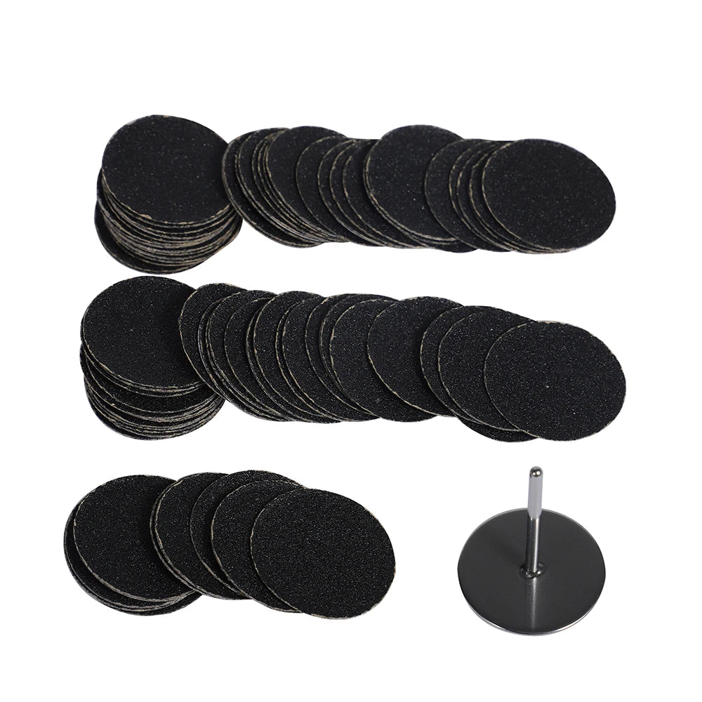 Diamond Nail Drill Bit Sanding Band Rotary Burr Foot Rasp Cuticle Cutters for Manicure Pedicure Disc Nozzles Tool Accessories