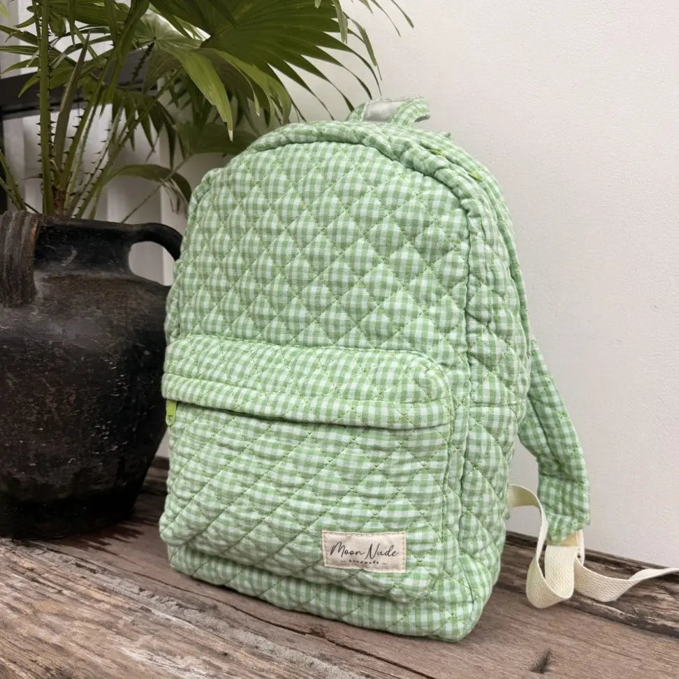 Moon Nude Peony Backpacks - Multiple Design Options - Convenient Exterior Pocket