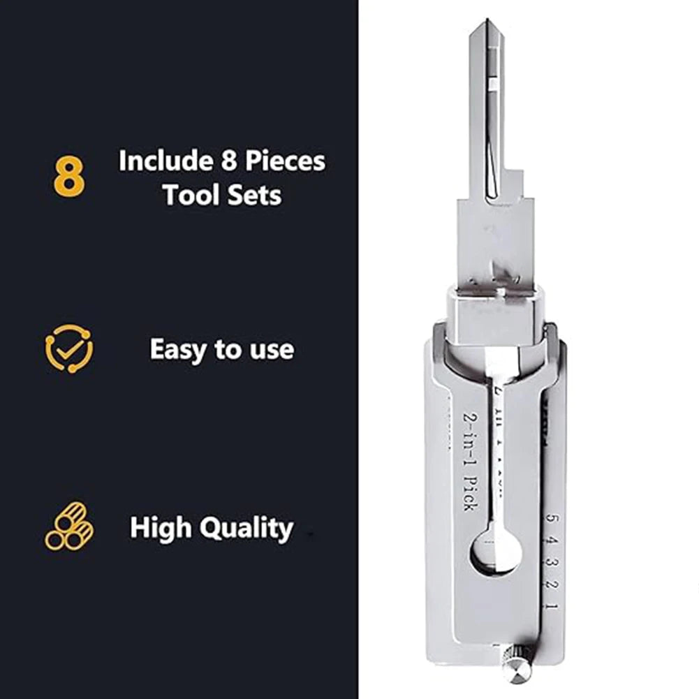 Unlock Your Key Repair Skills with Our Precision Stainless Steel Hook and O-Ring Tool Kit! 🛠️🔑 #DIY #ToolKit #KeyRepair