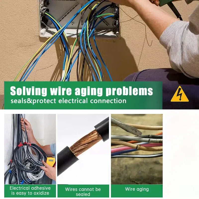 Waterproof Liquid Electrical Tape Insulating Tape Rubber Liquid Insulation Wire Cable Coat Fix Line Glue Sealant