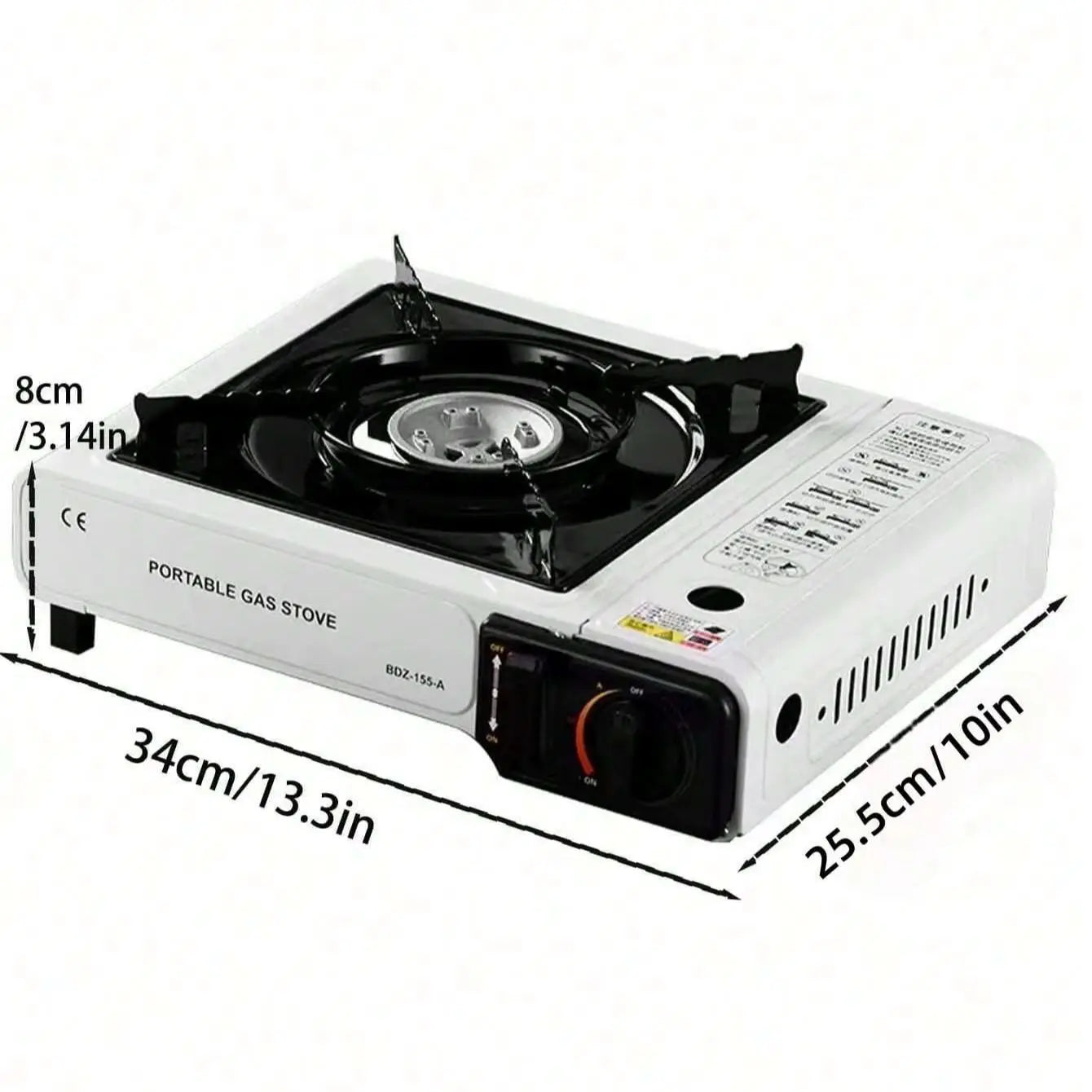 1 Piece Portable Outdoor Household Mini Cassette Stove Small Outdoor Camping Style Gas Stove Portable Gas Gas Stove Barbecue Plate Bbq Fried Meat Plate