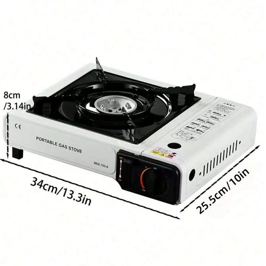 1 Piece Portable Outdoor Household Mini Cassette Stove Small Outdoor Camping Style Gas Stove Portable Gas Gas Stove Barbecue Plate Bbq Fried Meat Plate