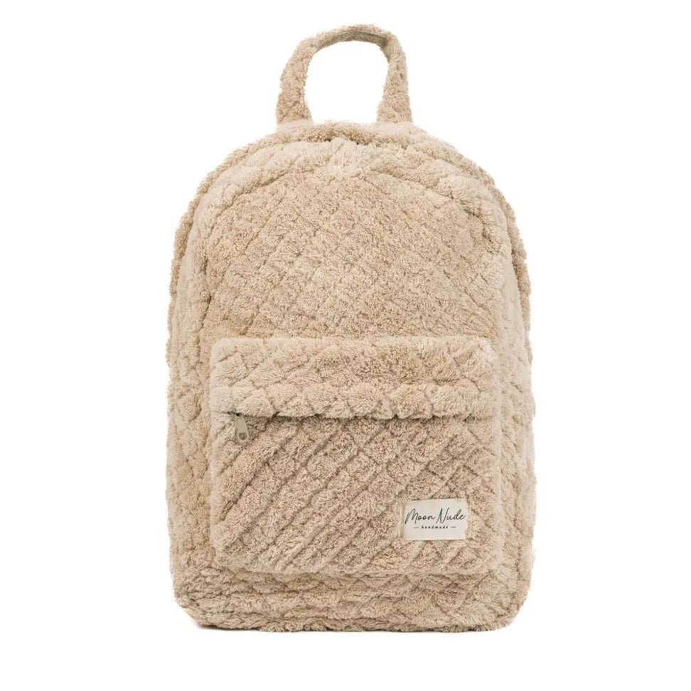 Moon Nude Peony Backpacks - Multiple Design Options - Convenient Exterior Pocket