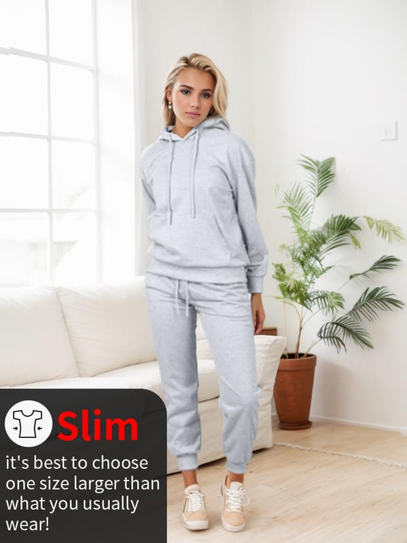 RED Marine Womens Hoody Sets-Comfort Bridal Womenswear Basic Clothing Overalls Suits Fashion Long Sleeve