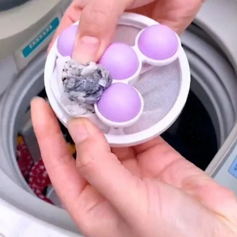 Say Goodbye to Pet Fur! 🐾✨ Check Out Our Reusable Washing Machine Hair Filter for Effortless Lint & Hair Removal! 💧💖
